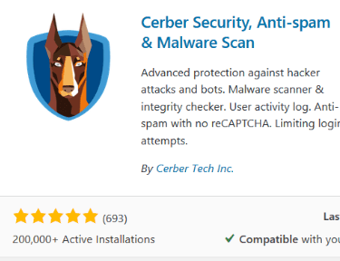 WP Cerber Security